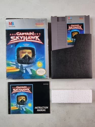Captain Skyhawk (Nintendo Entertainment System, 1989) NES CIB Complete