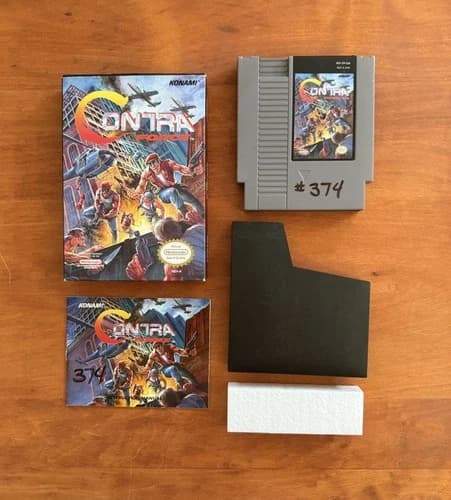 Contra Force (Nintendo NES) Excellent Condifion CIB Complete w/ Manual - RARE
