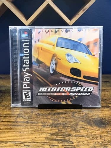 Complete Need For Speed Porsche Unleashed Sony Playstation 1 2000 PS1 READ