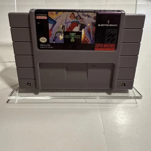 Jim Power The Lost Dimension in 3D Super Nintendo Video Game SNES Tested/Works