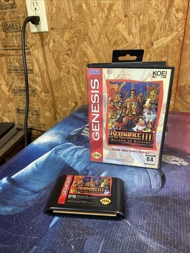 Romance of the Three Kingdoms III: Dragon of Destiny (Sega Genesis, 1993)