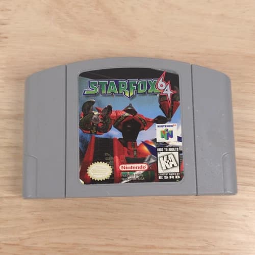 Star Fox 64 Nintendo 64 N64 Authentic Tested Cartridge Only