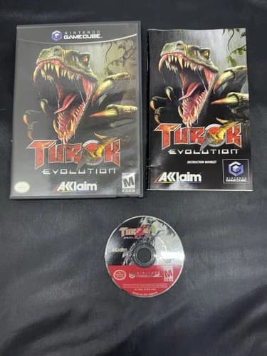 Turok: Evolution (Nintendo GameCube 2002) CIB Complete Tested