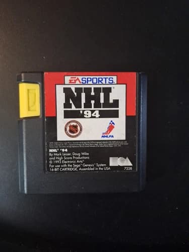 NHL '94 (Sega Genesis, 1993) Game Only