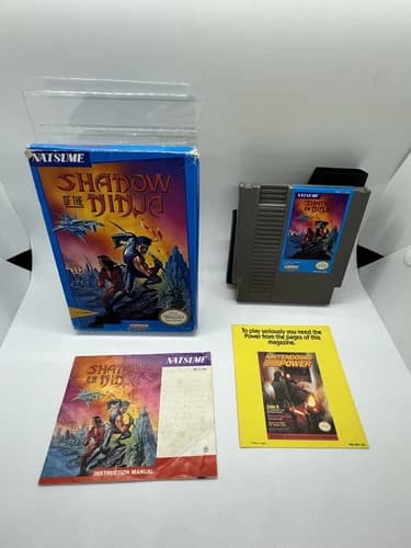 Shadow of the Ninja (Nintendo Entertainment System, 1991) NES CIB COMPLETE Rare!