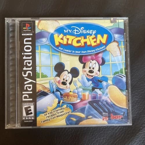 My Disney Kitchen (Sony PlayStation 1 PS1, 2002)