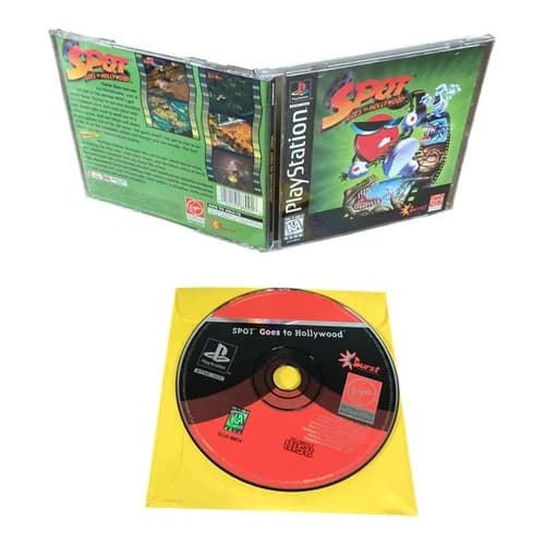 Sony PlayStation 1 PS1 CIB COMPLETE TESTED Spot Goes To Hollywood