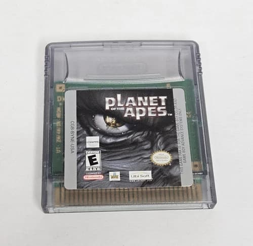 Nintendo Game Boy Color Planet of the Apes Video Game Cartridge