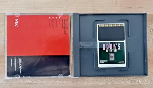 Bonk's Adventure TurboGrafx-16, 1990 COMPLETE