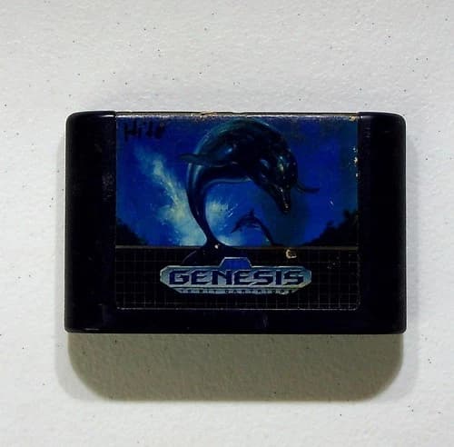 Ecco the Dolphin Sega Genesis Video Game Action Adventure Retro