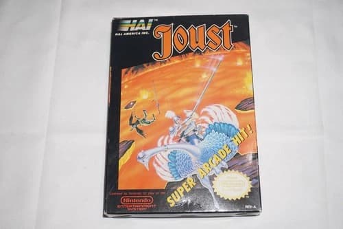 Joust Oval (Nintendo NES) Complete in Box CIB