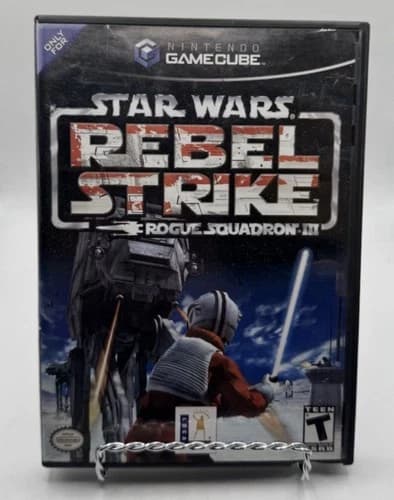 Nintendo Gamecube Star Wars Rogue Squadron III Rebel Strike (2003) CIB Tested