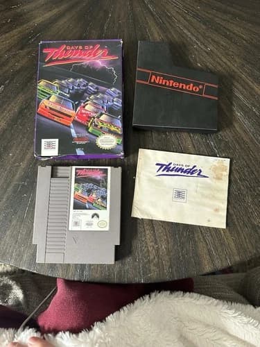 Nintendo NES Game Days Of Thunder CIB Complete In Box
