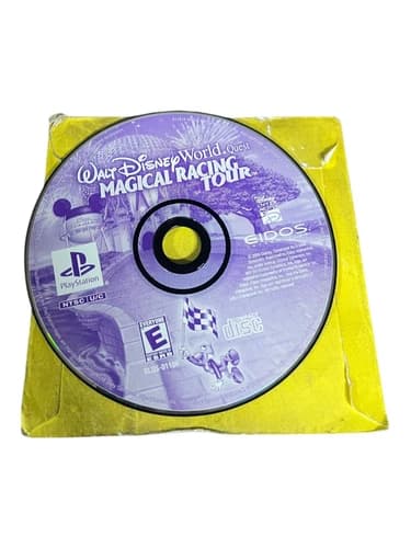Sony PlayStation 1 PS1 Disc Only Walt Disney World Quest Magical Racing Tour BL