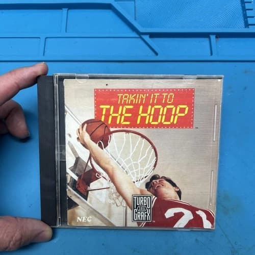 Takin’ It To The Hoop Turbo Grafx 16 Complete CIB Tested Working