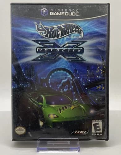 Hot Wheels: Velocity X (Nintendo GameCube, 2002) Complete With Manual