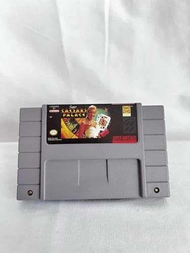 Super Caesars Palace Super Nintendo SNES, 1993CART ONLY, TESTED, Free Shipping✅