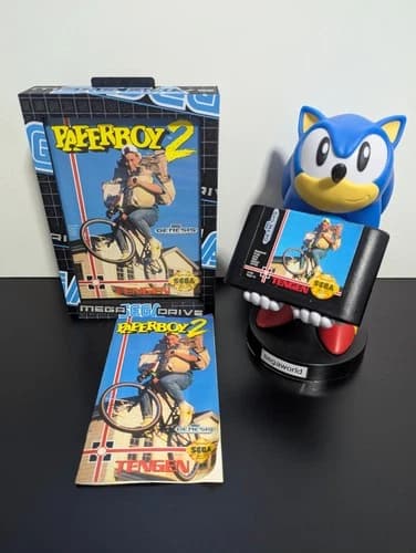 Sega Genesis Paperboy 2 Retrogame CIB