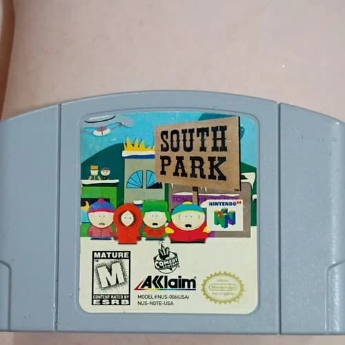 Acclaim South Park for Nintendo 64 N64 Cartridge, M Rated, NTSC-U/C