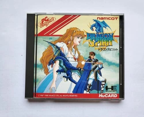Dragon Spirit (NEC PC ENGINE TURBOGRAFX 16) NTSC-J JAP SHMUP Shooter Shoot Em Up