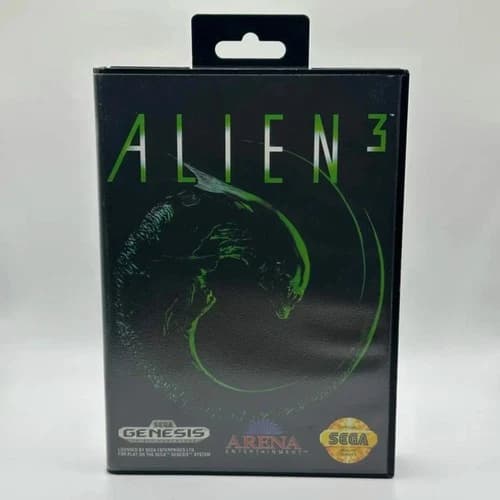 Alien 3 - (Sega Genesis, 1992) CIB Great Condition