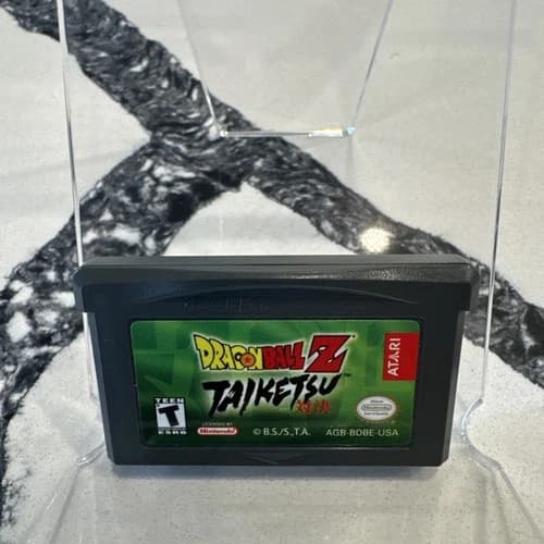 Dragon Ball Z Taiketsu Nintendo Game Boy Advance GBA Tested