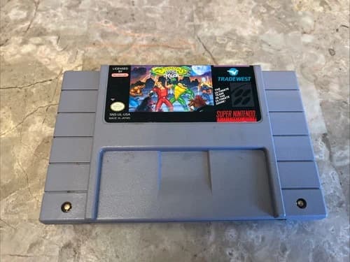 Battletoads Double Dragon (Nintendo SNES, 1993) Authentic Cartridge Only Tested
