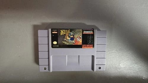 SNES Speed Racer (Super NES) Video Game - Authentic - Tested Working