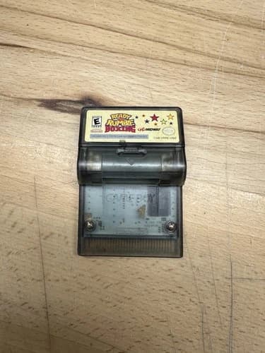 Ready 2 Rumble Boxing Game Boy Color Nintendo GBC Battery Cover Rumble Tested