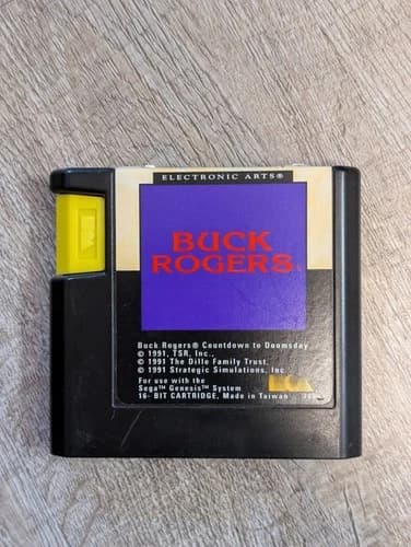 Buck Rogers Countdown to Doomsday - Sega Genesis Game Cartridge Only