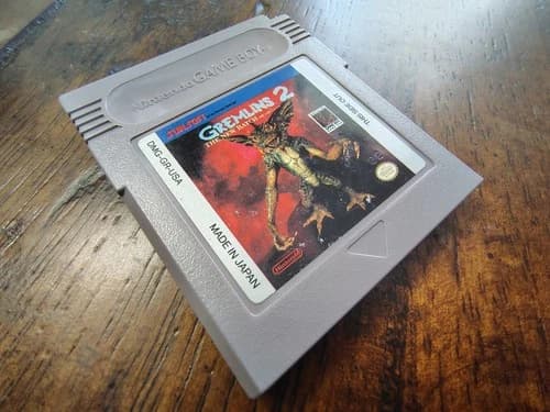 Gremlins 2: The New Batch (Nintendo Game Boy, 1990) Tested - Authentic Cart Only