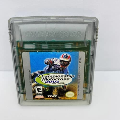 Championship Motocross 2001 (Nintendo GameBoy Color 2000) Cartridge Only
