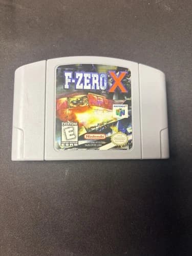F-Zero X - Nintendo N64 - Tested - Loose Cart - Authentic