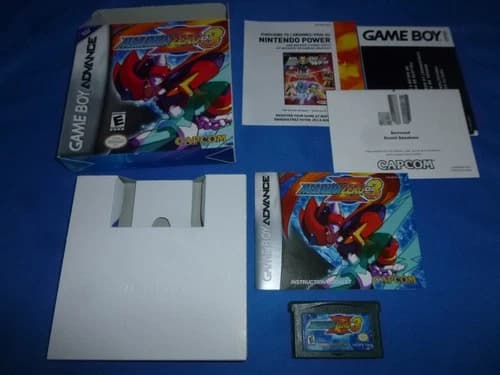 Mega Man Megaman Zero 3 for Nintendo Game Boy Advance US Seller Complete in box