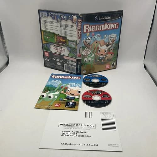 Ribbit King - Nintendo Gamecube Complete .