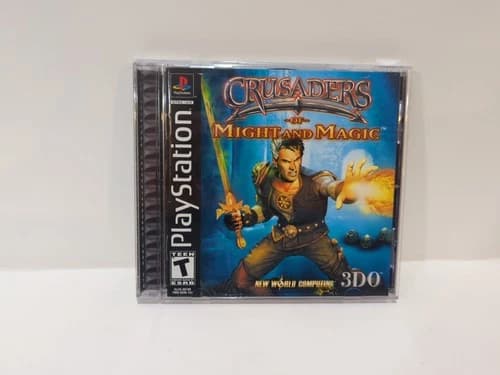 Crusaders of Might and Magic (Sony PlayStation 1, 2000) Complete, and tested.