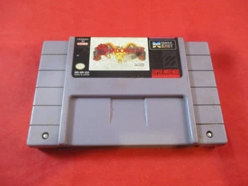 Shadowrun (Super Nintendo SNES) game WORKS! *doesn't save* #B