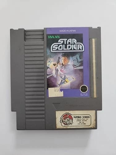 Star Soldier (Nintendo Entertainment System, 1988) NES