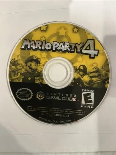 Mario Party 4 Nintendo GameCube, Disk Only, Tested & Working