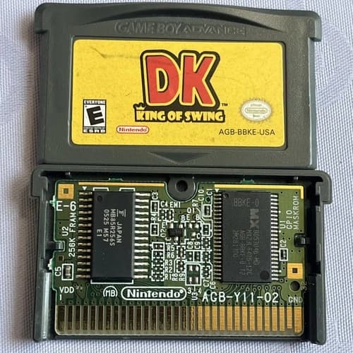 DK King of Swing Game for Game Boy Advance Authentic