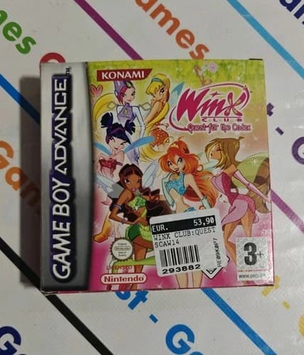 WINX CLUB QUEST FOR THE CODEX NINTENDO GAMEBOY ADVANCE ITALIAN GBA NEW