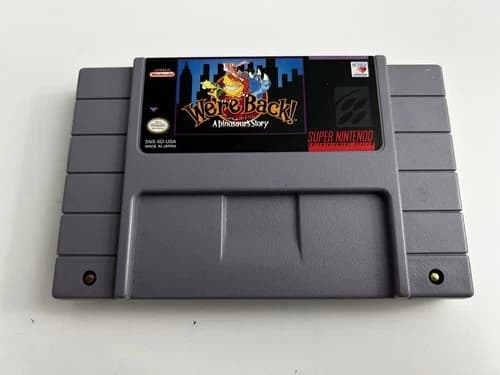 We're Back - A Dinosaur Story - (Super Nintendo entertainment System Snes)