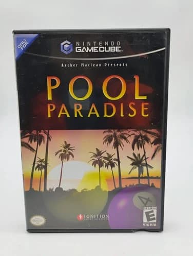 Pool Paradise (Nintendo GameCube, 2004) Tested Works Manual CIB