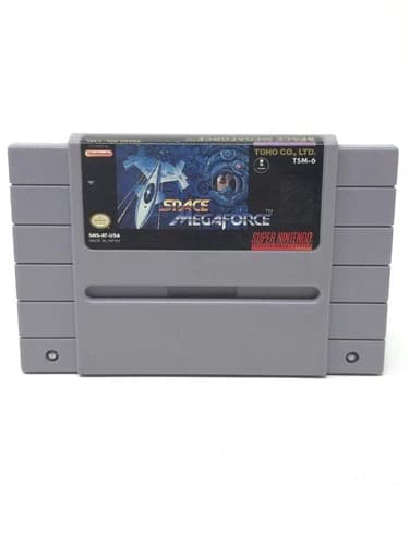 Space MegaForce SNES Super Nintendo Entertainment System Authentic Cartridge