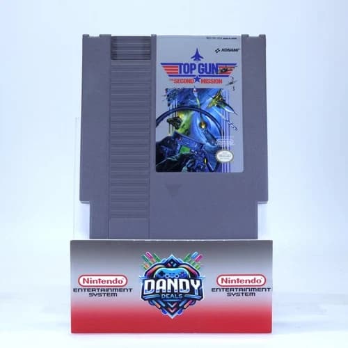 Top Gun The Second Mission Authentic, Tested - NES
