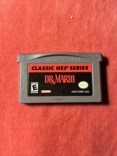 Dr Mario Classic NES Series Nintendo Game Boy Advance GBA Cartridge Only Tested