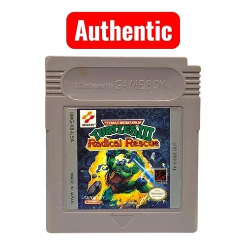 Teenage Mutant Ninja Turtles III: Radical Rescue (Nintendo Game Boy 1993) L1