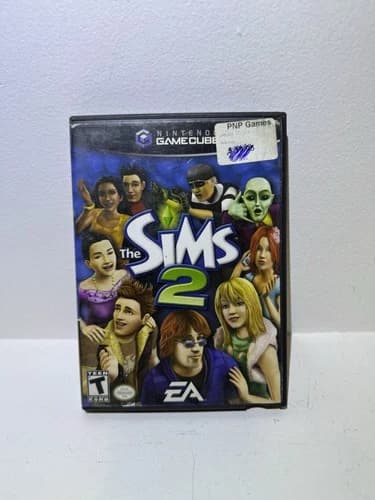 The Sims 2 Nintendo GameCube Complete Game with Case and Manual