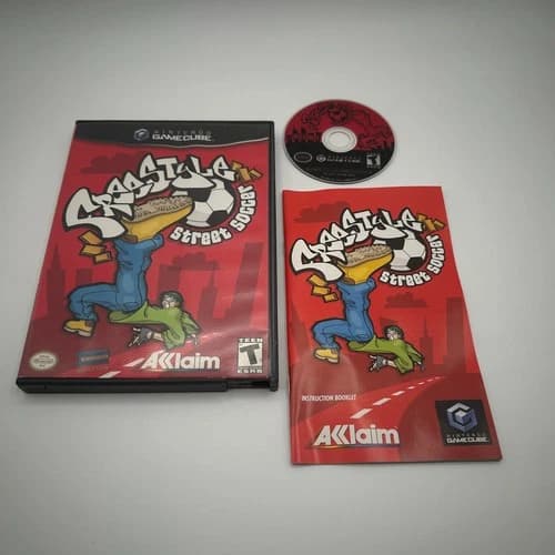Freestyle Street Soccer Blockbuster Exclusive (Nintendo GameCube, 2004) CIB