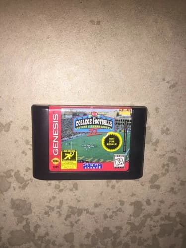College Football's National Championship II (Sega Genesis, 1995)
